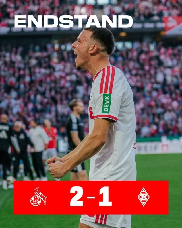 🐐Кёльн обыграл Гладбах 2:1