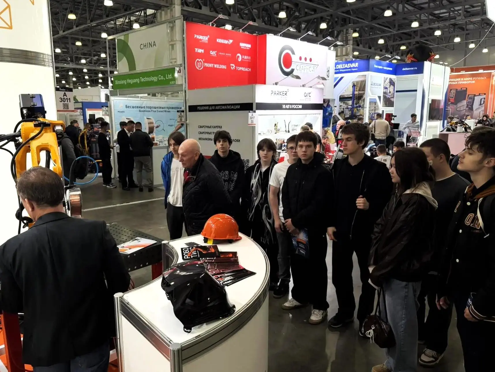 🔥Будущие сварщики посетили международную выставку «Weldex 2026»