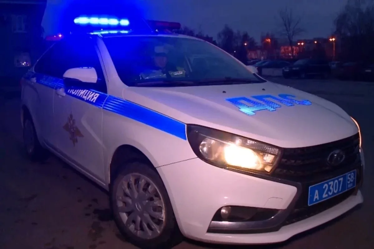 🚗🚚В Пензенском области столкнулись легковушка и фура