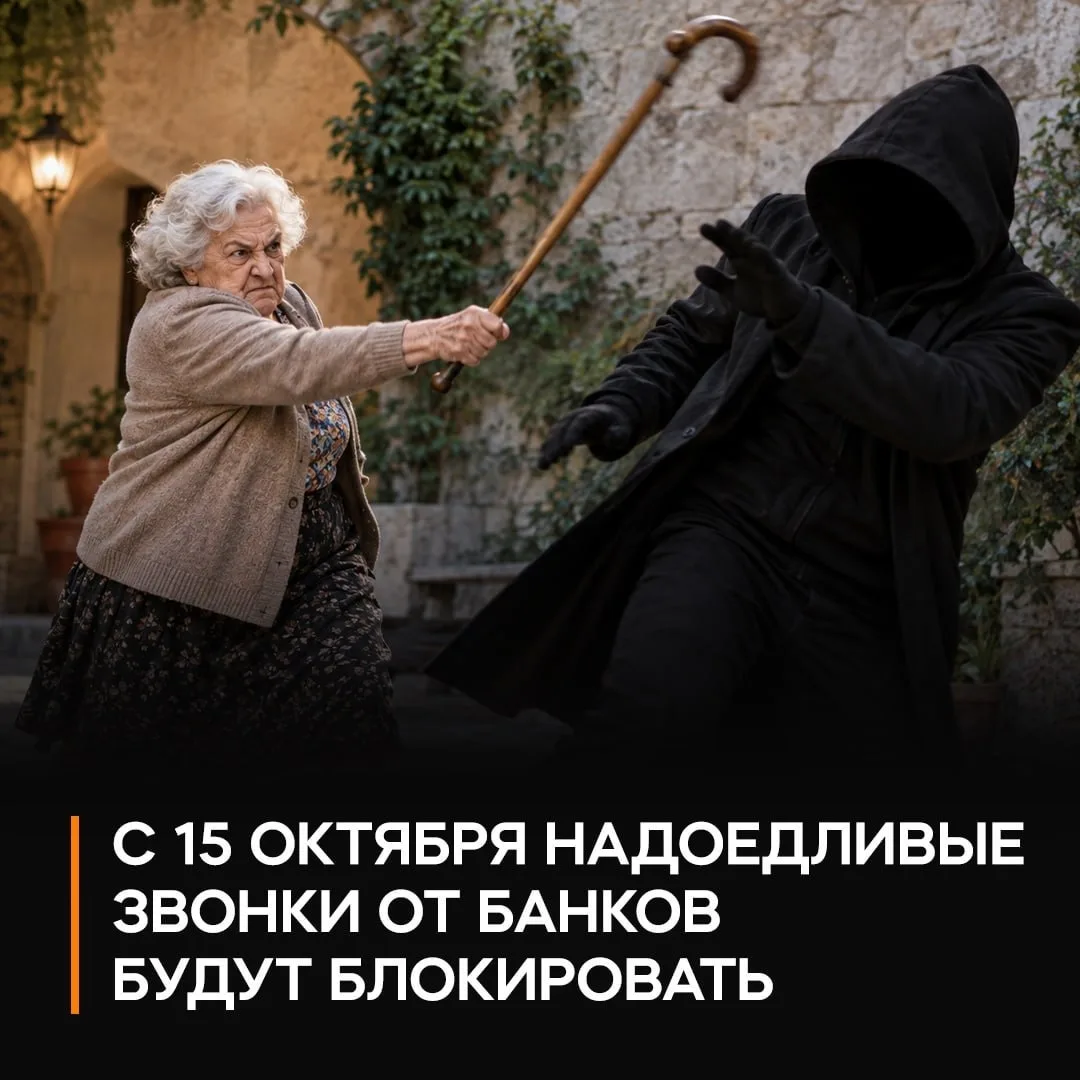 ❌ С 15 октября банки начнут реже доставать россиян массовыми звонками