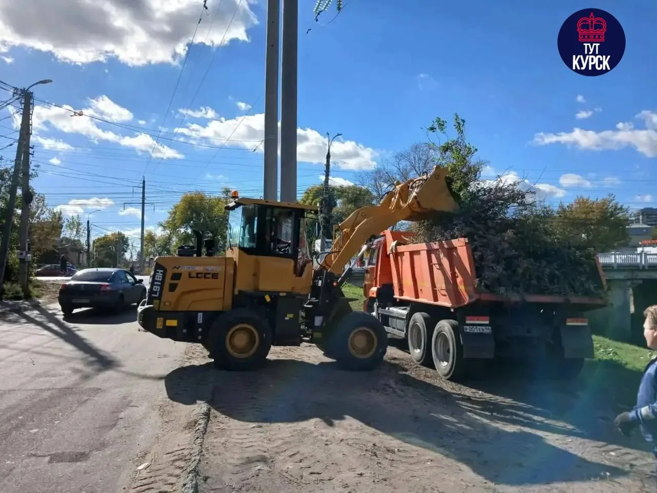 🧹 В Курске с улицы Малых и 2-го Суворовского переулка вывезли 40 м³ мусора