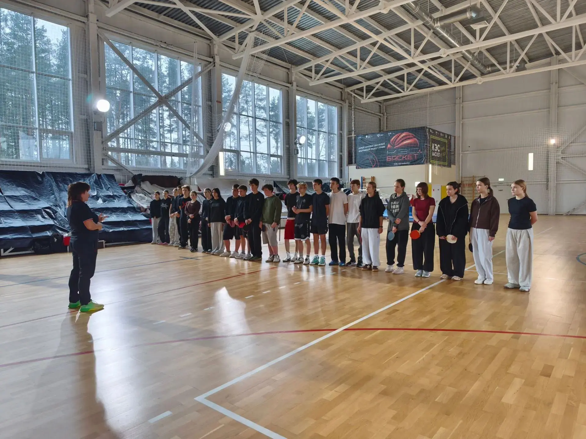 🏆«Команда нашей школы — победитель окружных соревнований по настольному теннису!».