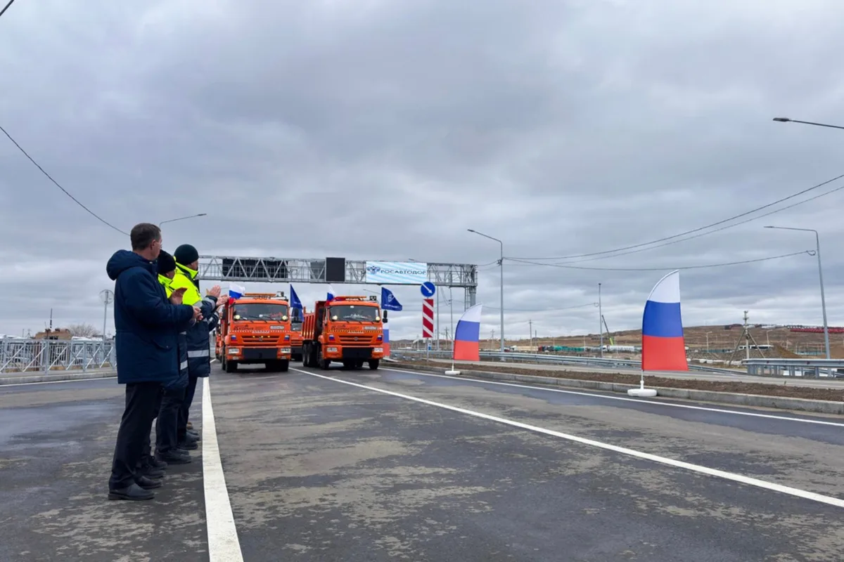 Новую дорогу к грузовому терминалу МАПП открыли в Забайкалье