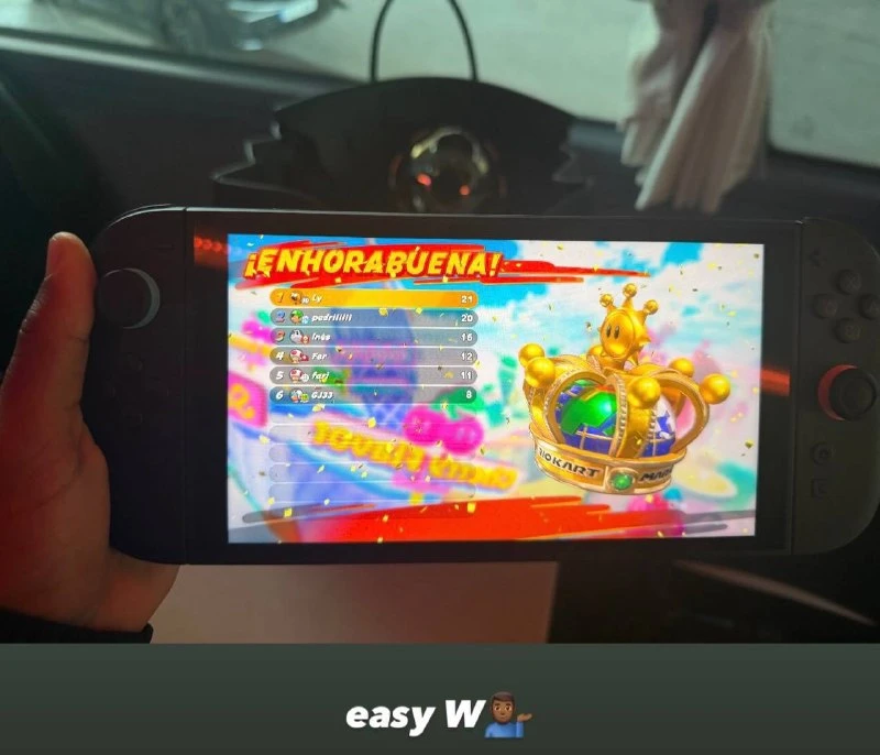 😂 🎮 Ламин Ямаль победил в Mario Kart против своей девушки, Фермина Лопеса, Педри, Габ...