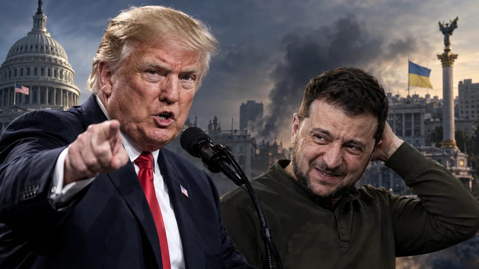 Трамп снова про выборы: Зеленский нервно смеется