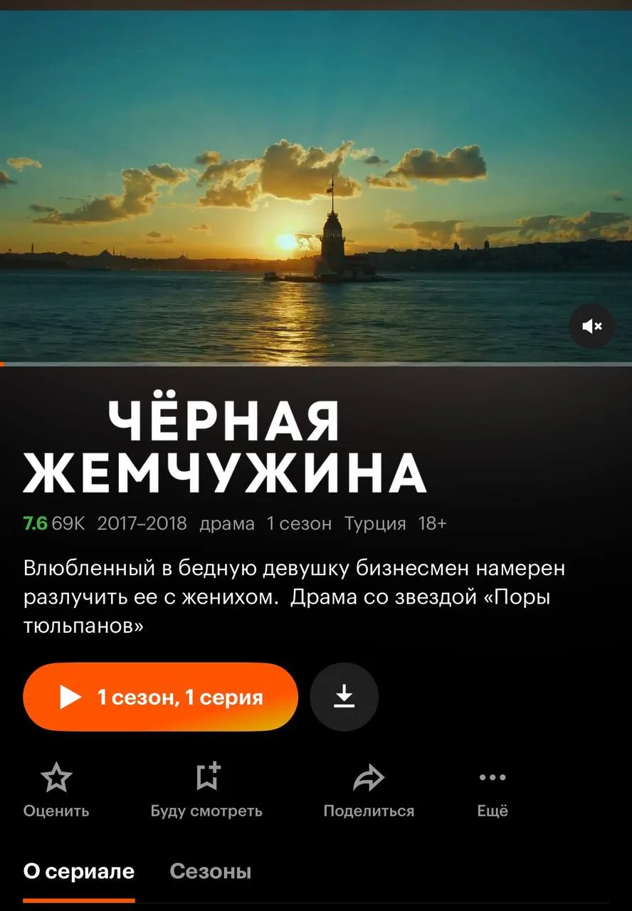 Соскучилась я по турецким сериалам после длительного перерыва 😁🇹🇷