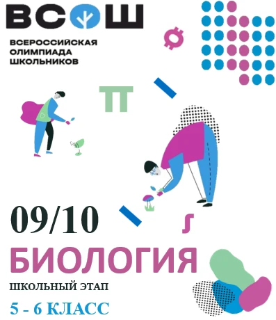ШКОЛЬНЫЙ ЭТАП ВсОШ ПО БИОЛОГИИ — 5–6 КЛАССЫ!🌿🔬