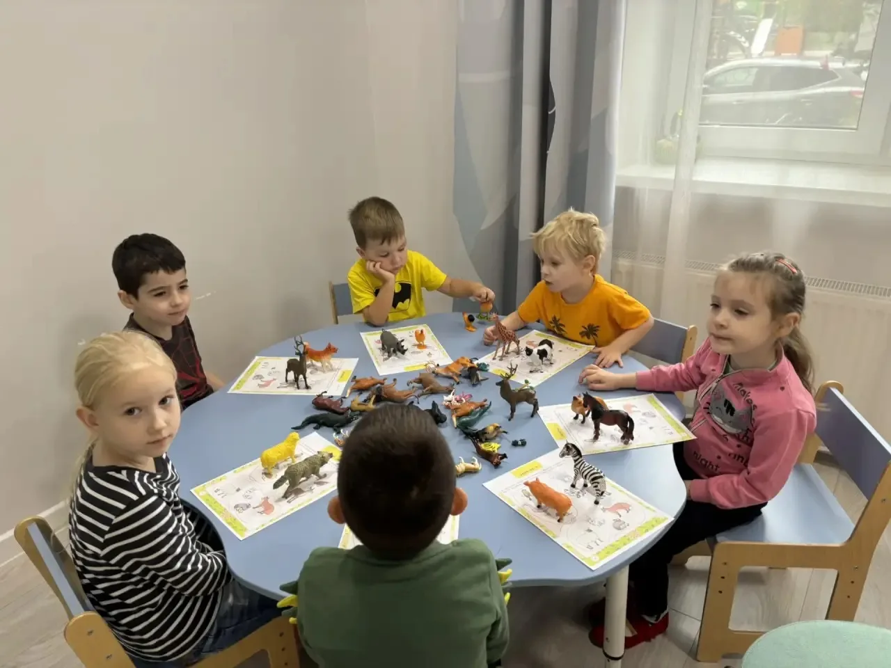 🐮 На занятии по окружающему миру мы говорили о животных!
