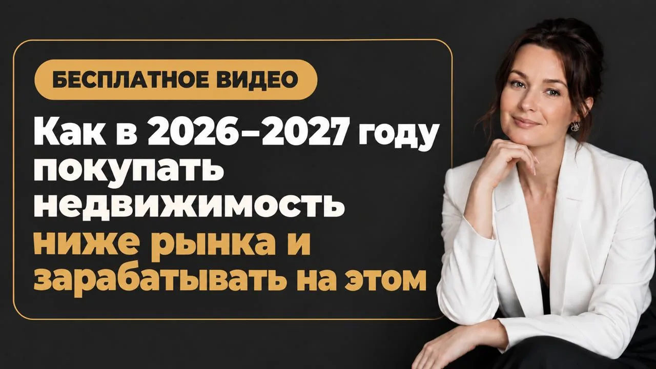 Я записала 40-минутное видео, где разобрала, как в 2026–2027 году подходить к покупке н...