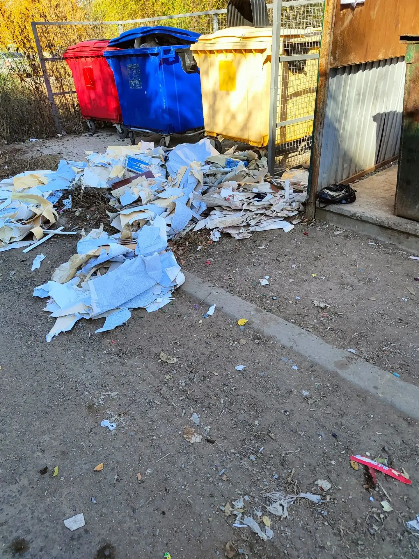 На улице Орская 1А на днях на мусорке убрали весь мусор, а сегодня уже набросали мусор ...