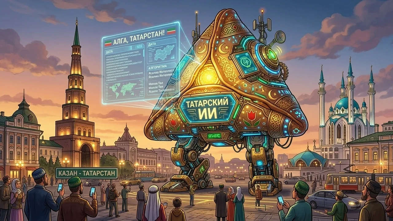 🧠Татарстан решил вложить 5 млрд рублей в проекты искусственного интеллекта.