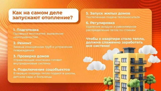 Подготовка к отопительному сезону начинается задолго до первых холодов 💯