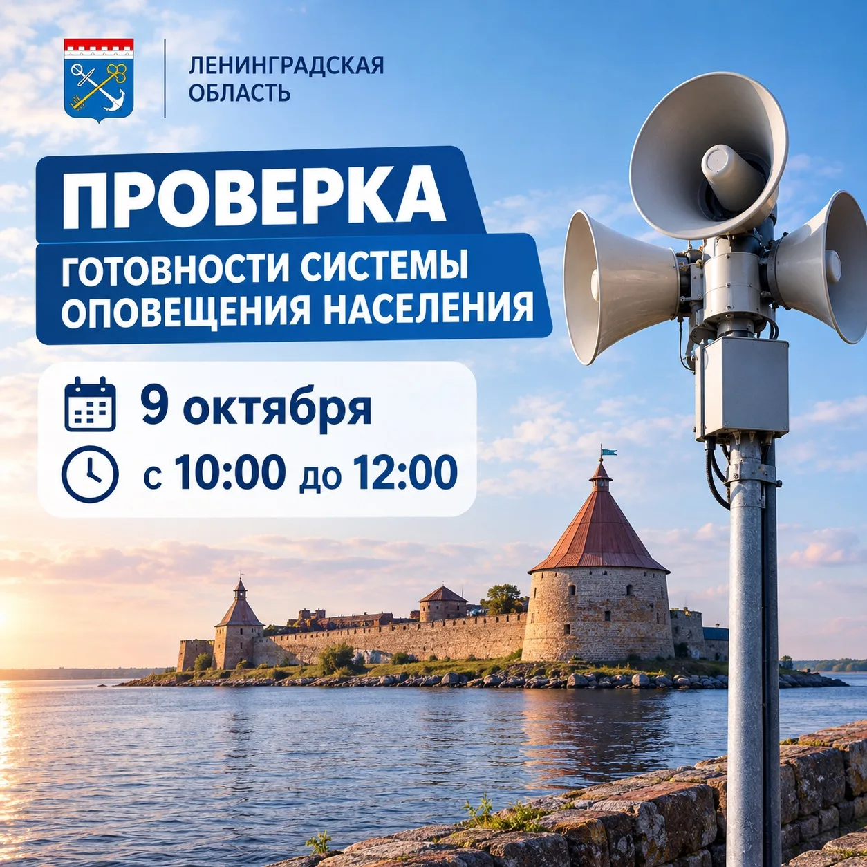 Уважаемые жители и гости Ленинградской области❗️