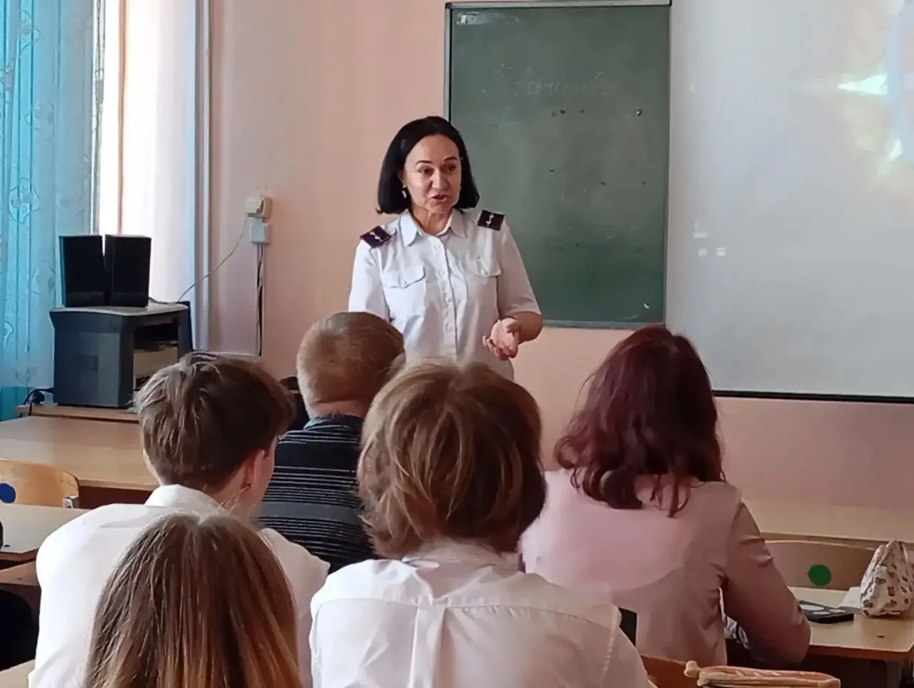 Сегодня в нашей школе прошел Всероссийский открытый урок по Основам безопасности и защи...