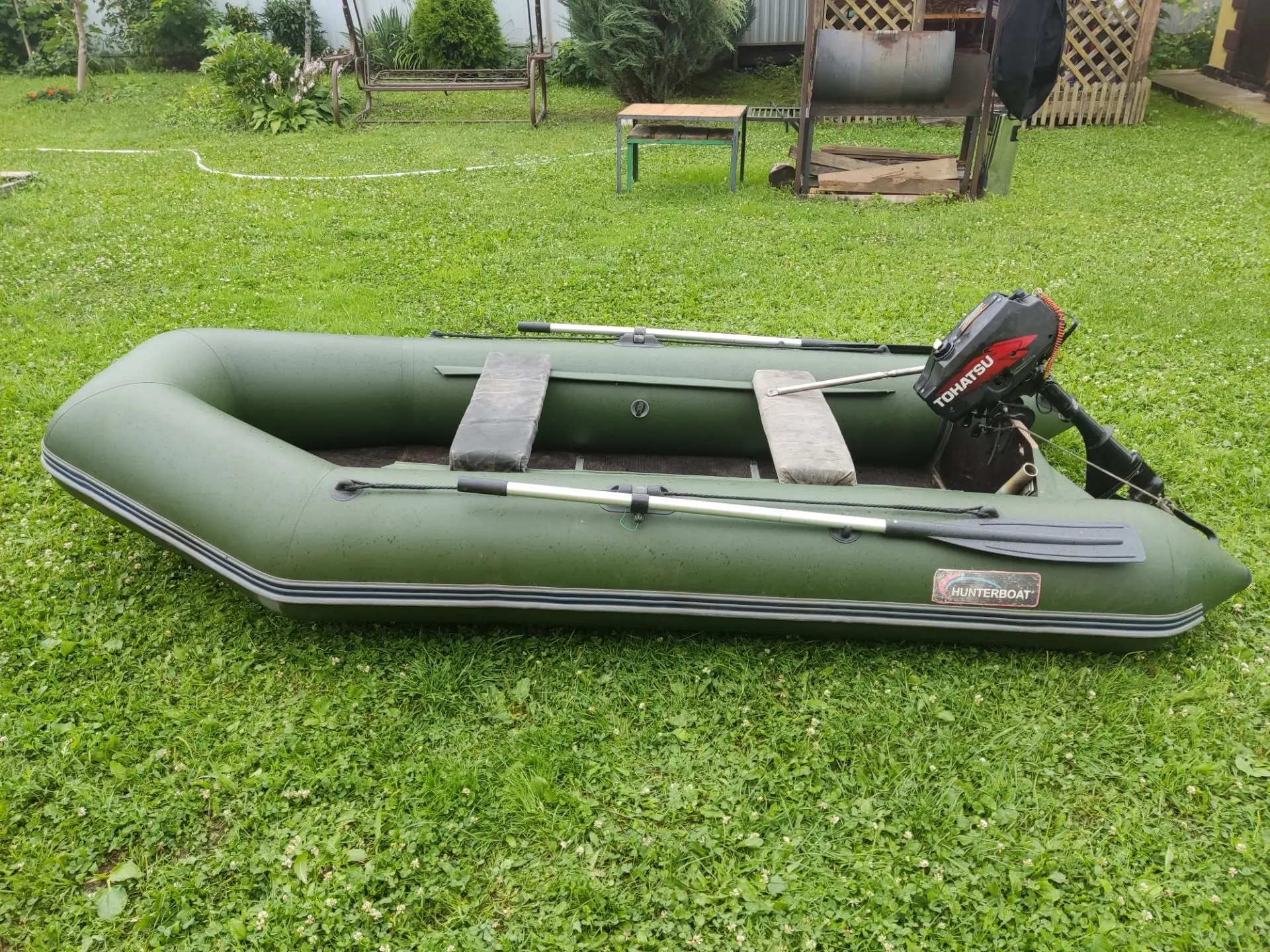 Продам лодку пвх с мотором 2.5