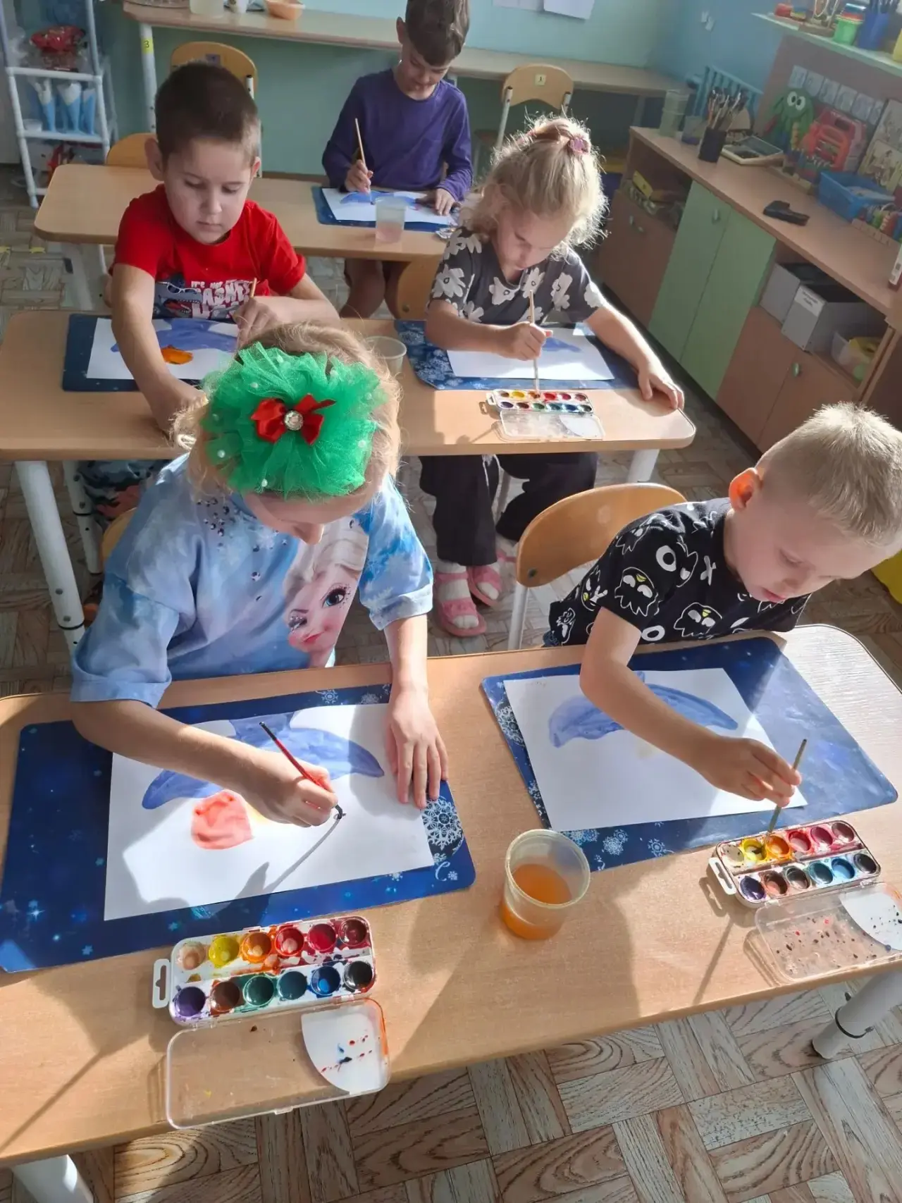 Рисование в старшей группе №2 "Красивый натюрморт"🍎
