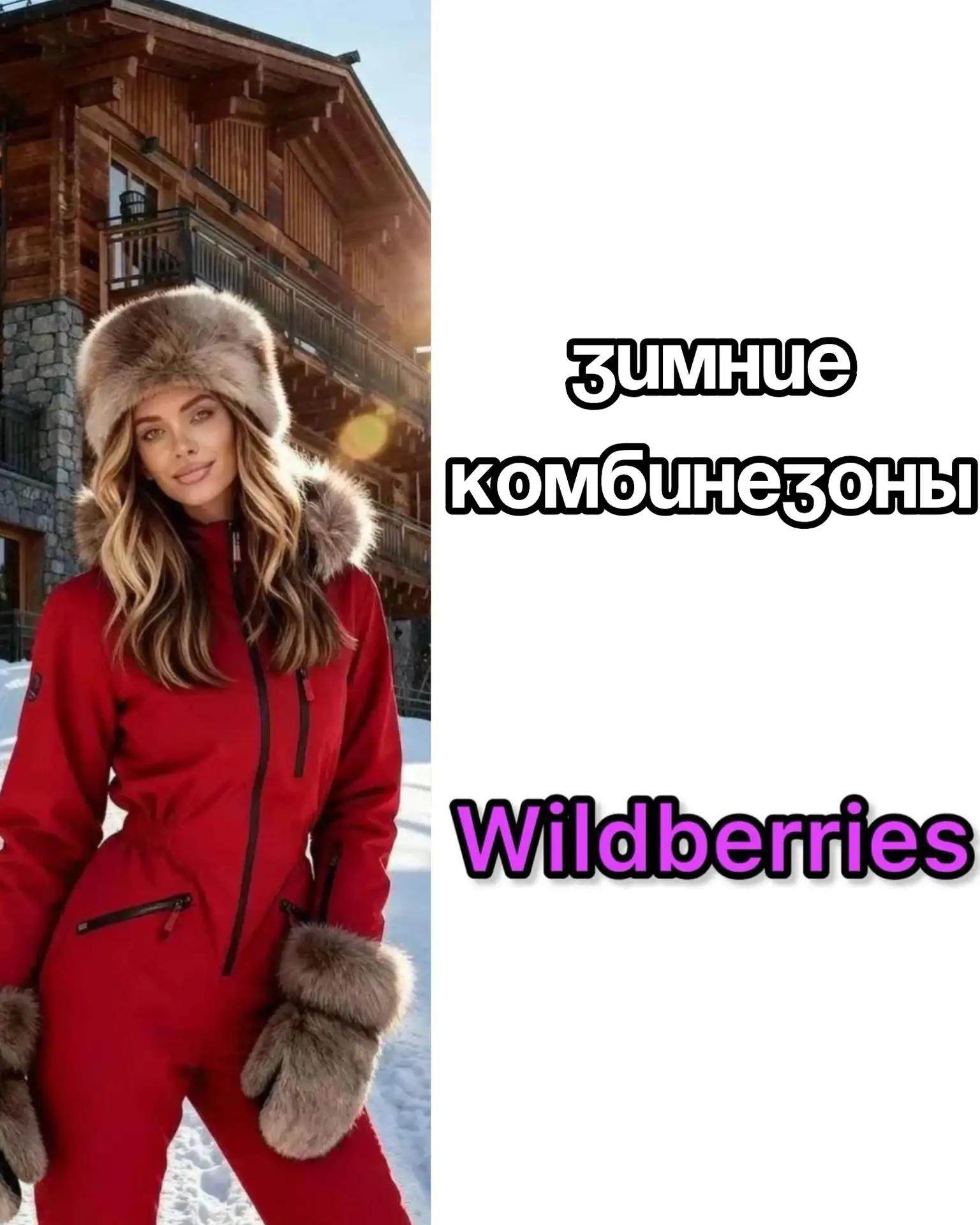 🔥Зимние комбинезоны на Wildberries