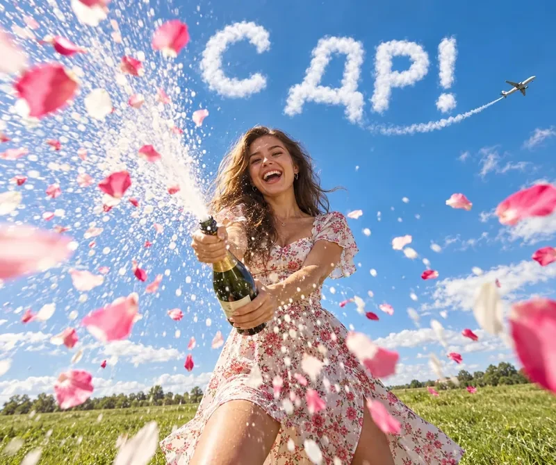 Персональное поздравление оживает 🎉