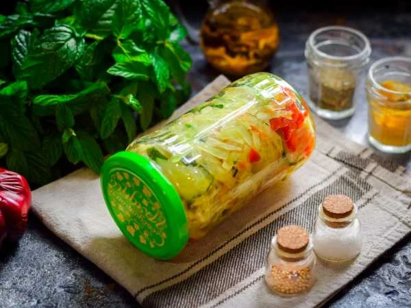 🥬 Капуста с огурцами по-корейски