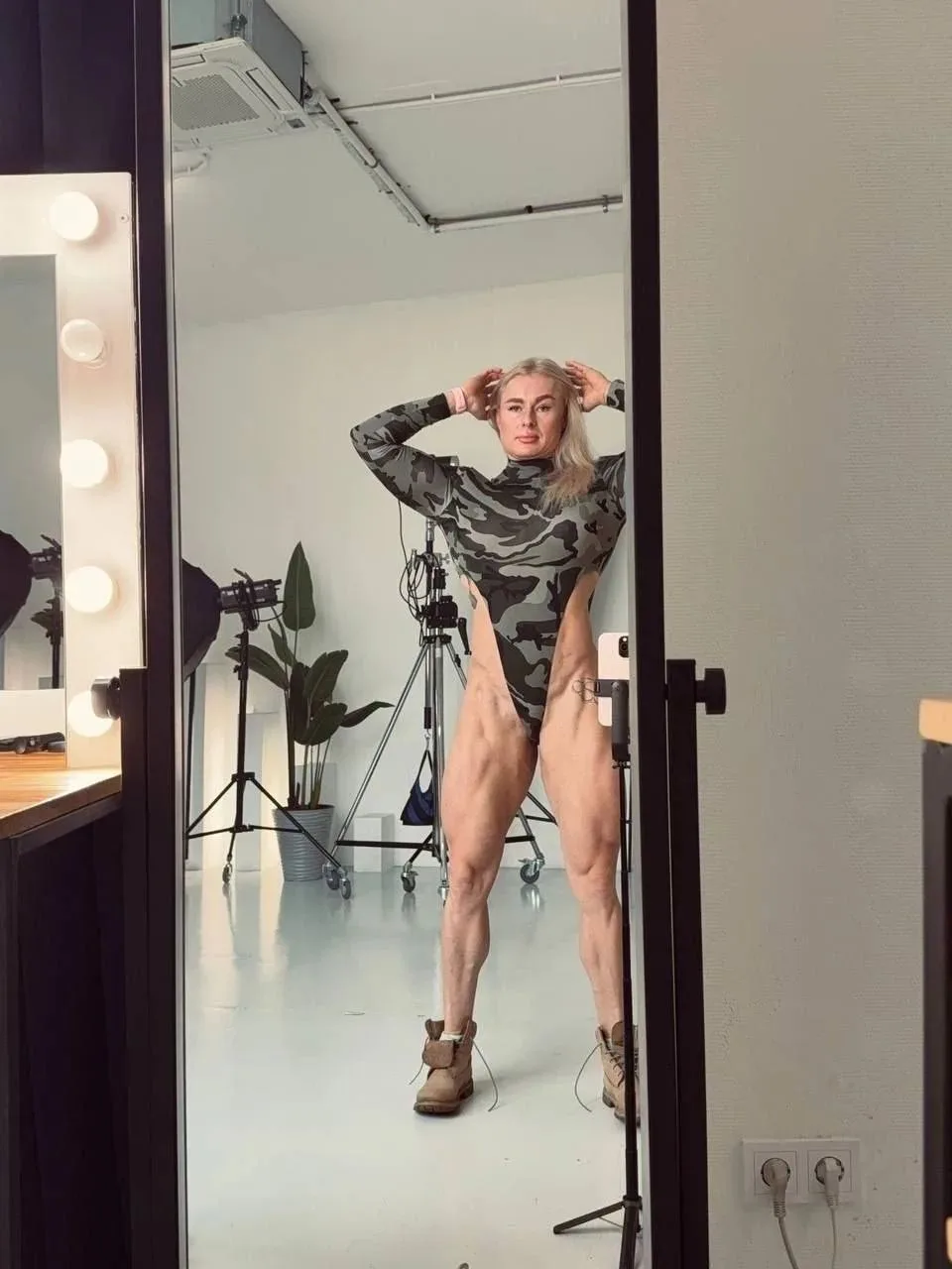 Бодибилдер Анна Шукшина наприседала💪
