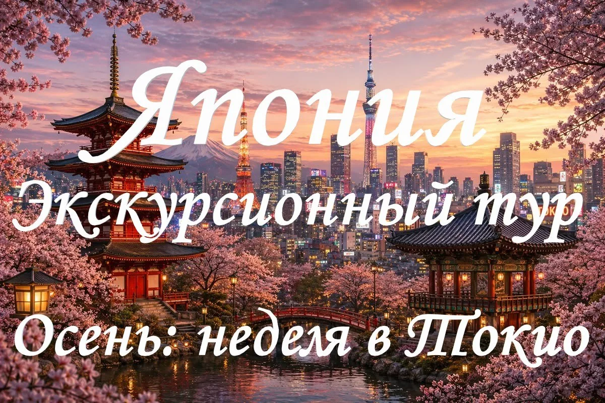 🏯Япония! Экскурсии!