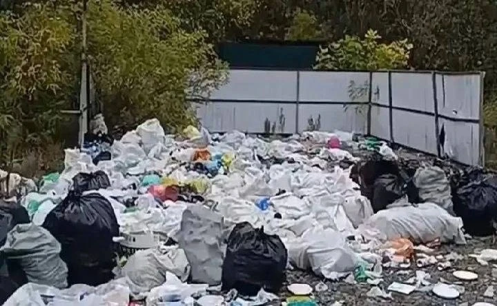 С городского пляжа Азова в очередной раз вывезли кубометры мусора