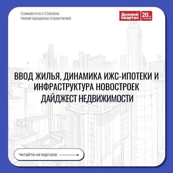 Представляем еженедельный гид по ключевым событиям в мире недвижимости от NN.DK.RU и Со...