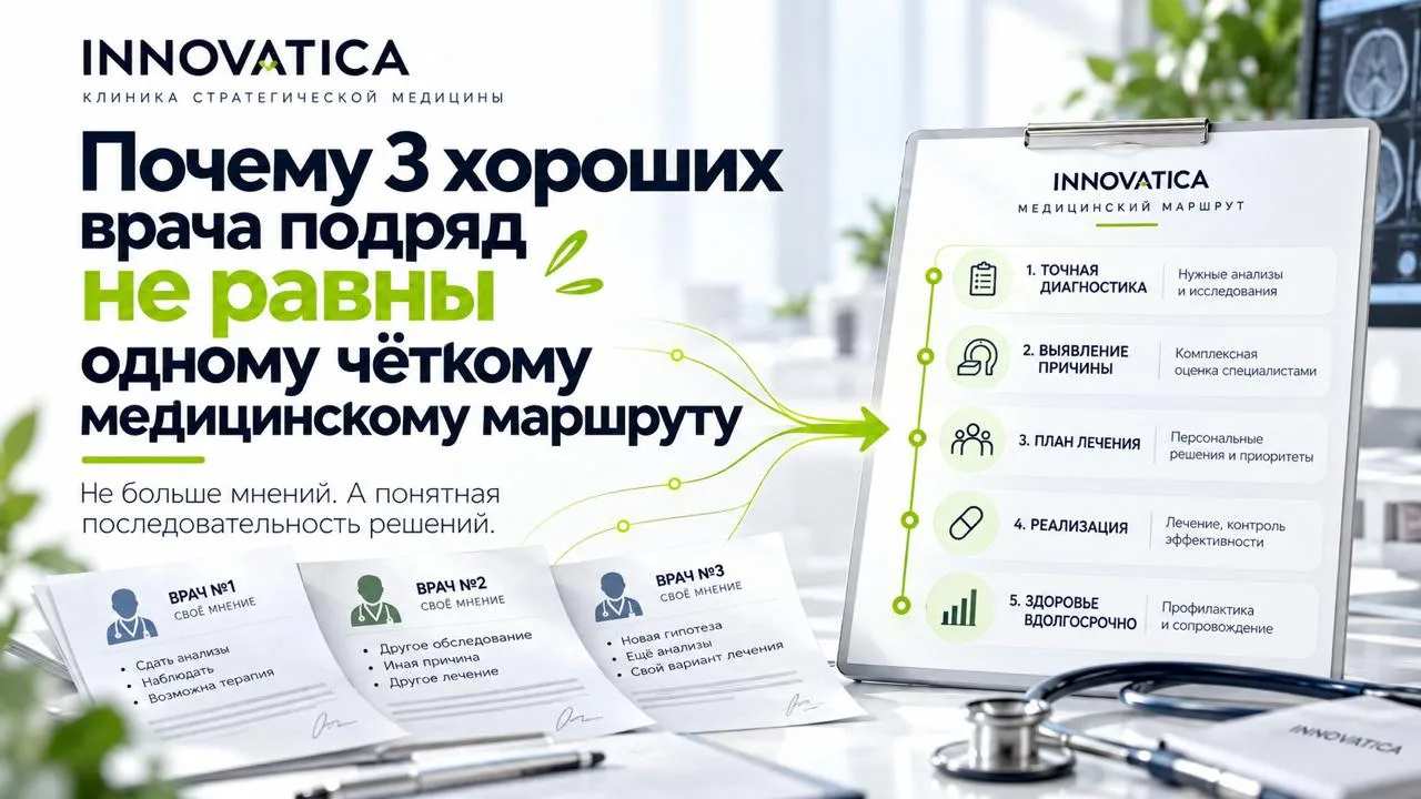 Почему 3 хороших врача подряд не равны одному четкому медицинскому маршруту
