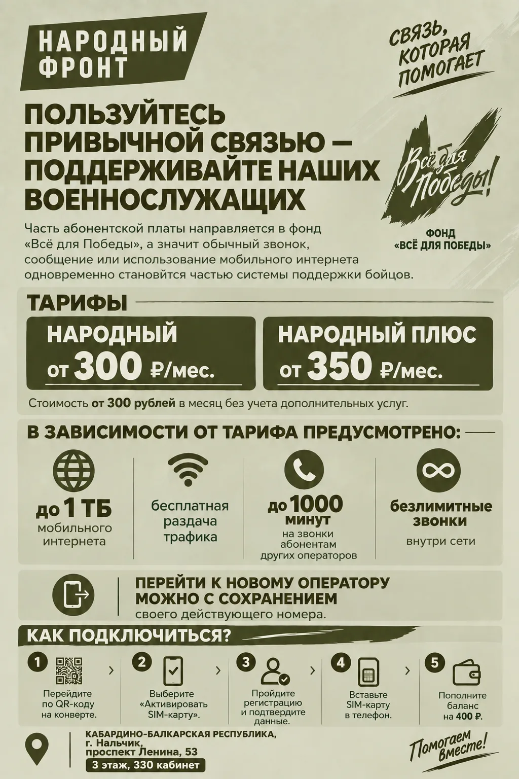📱 Связь, которая помогает.