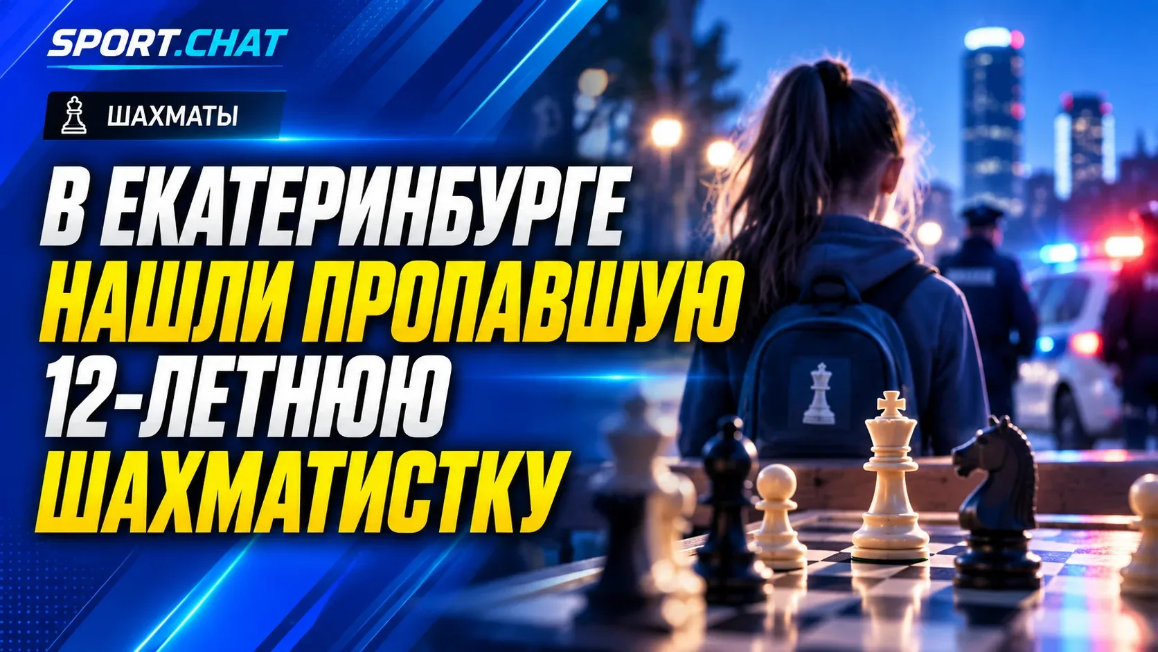 В Екатеринбурге нашли пропавшую 12-летнюю шахматистку