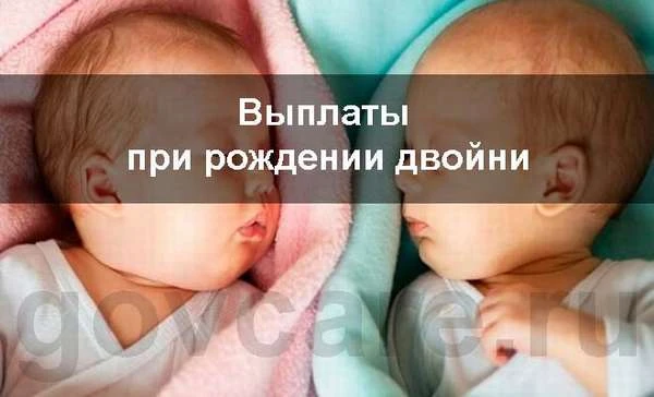Ежемесячное пособие по уходу за ребенком при рождении двойни