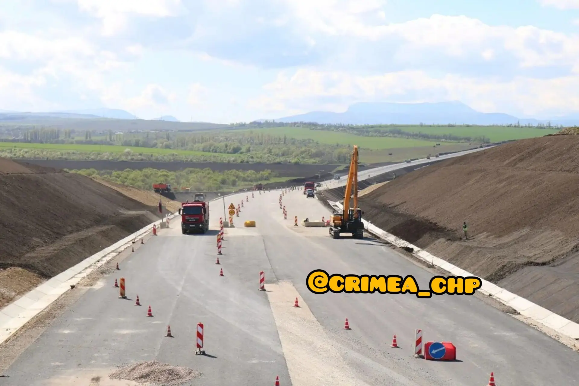 ⚡️В Крыму приступили к строительству трассы от Перевального до Изобильного