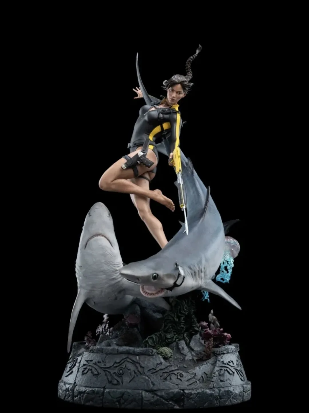 Процесс создания лимитированной статуэтки Лары Крофт от Weta Workshop