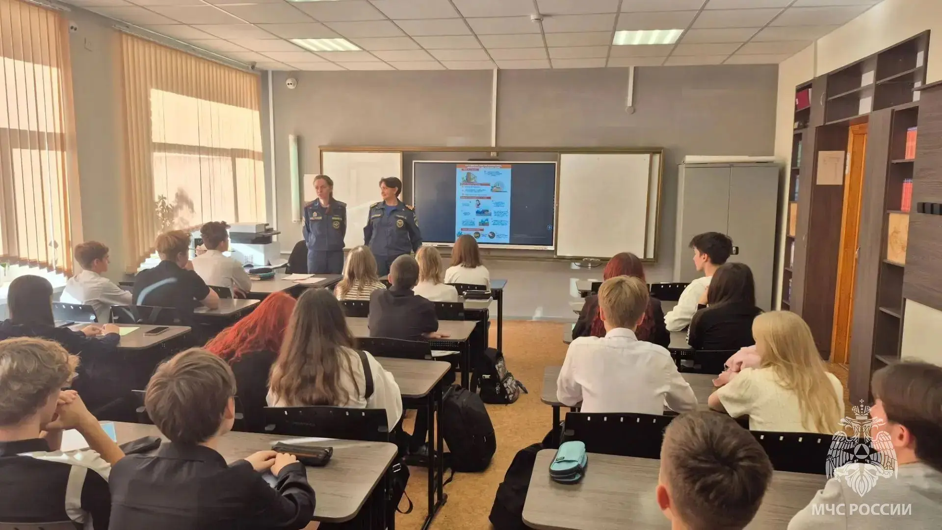 Уроки культуры безопасности в Тихвинском районе