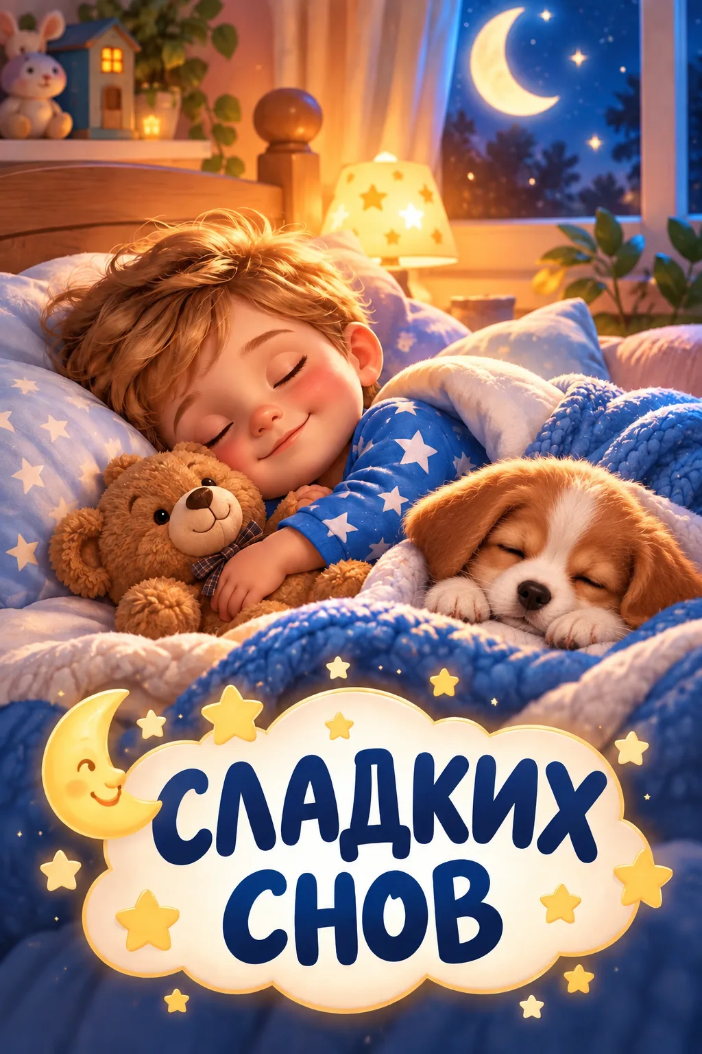 Вечерние интересные открытки 💙🤎🧡