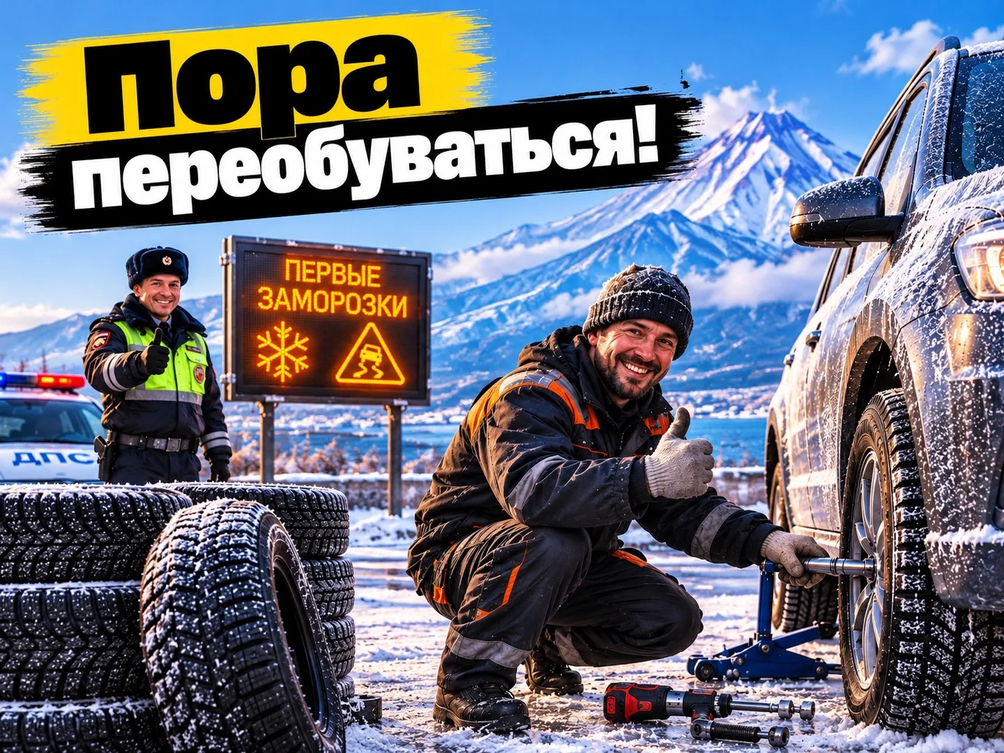 Пора переобуваться!