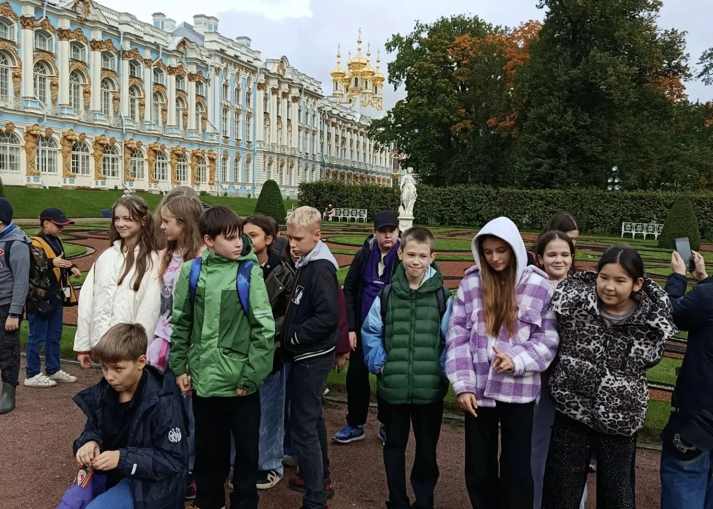23 сентября учащиеся 5-х классов отправились в увлекательное путешествие в город Пушкин...
