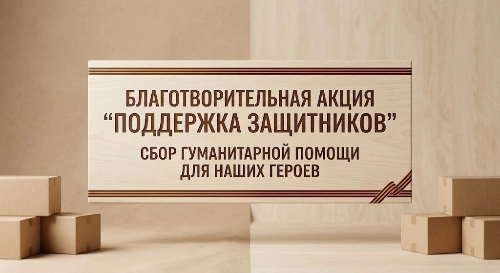 Благотворительная акция в поддержку защитников СВО! 🇷🇺