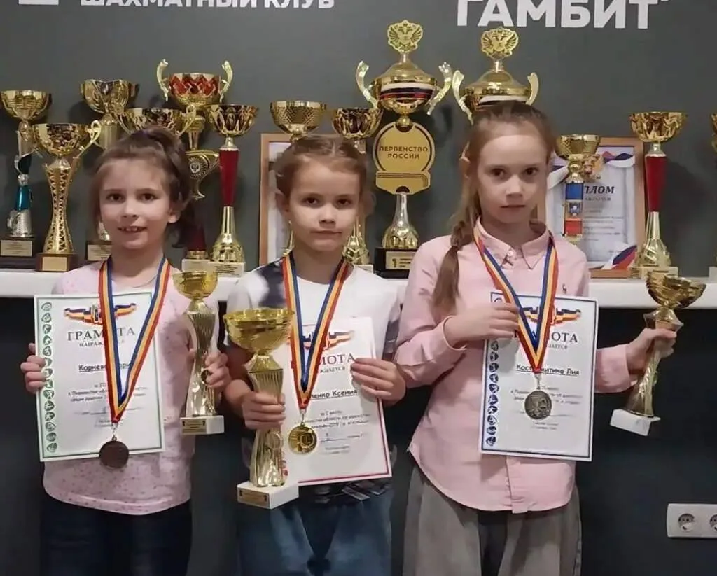 Мария Корнева из Волгодонска стала бронзовым призёром первенства области по шахматам