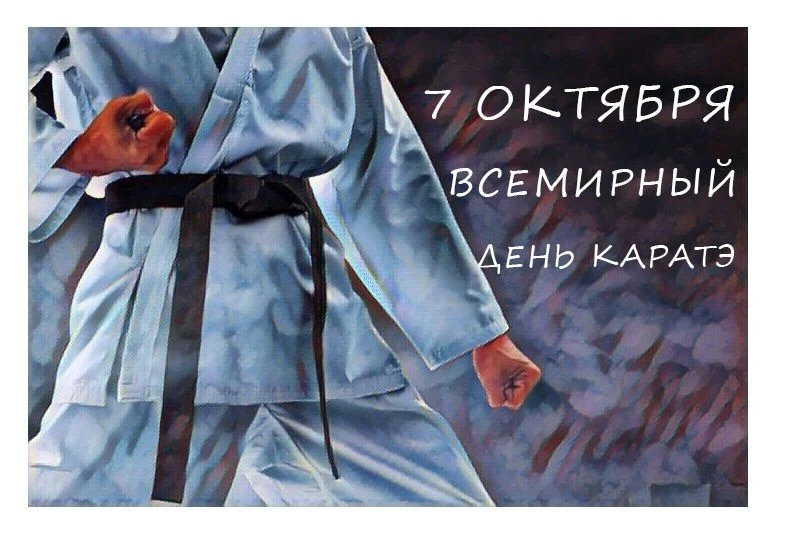 Всемирный день каратэ отмечается 7 октября!🥋