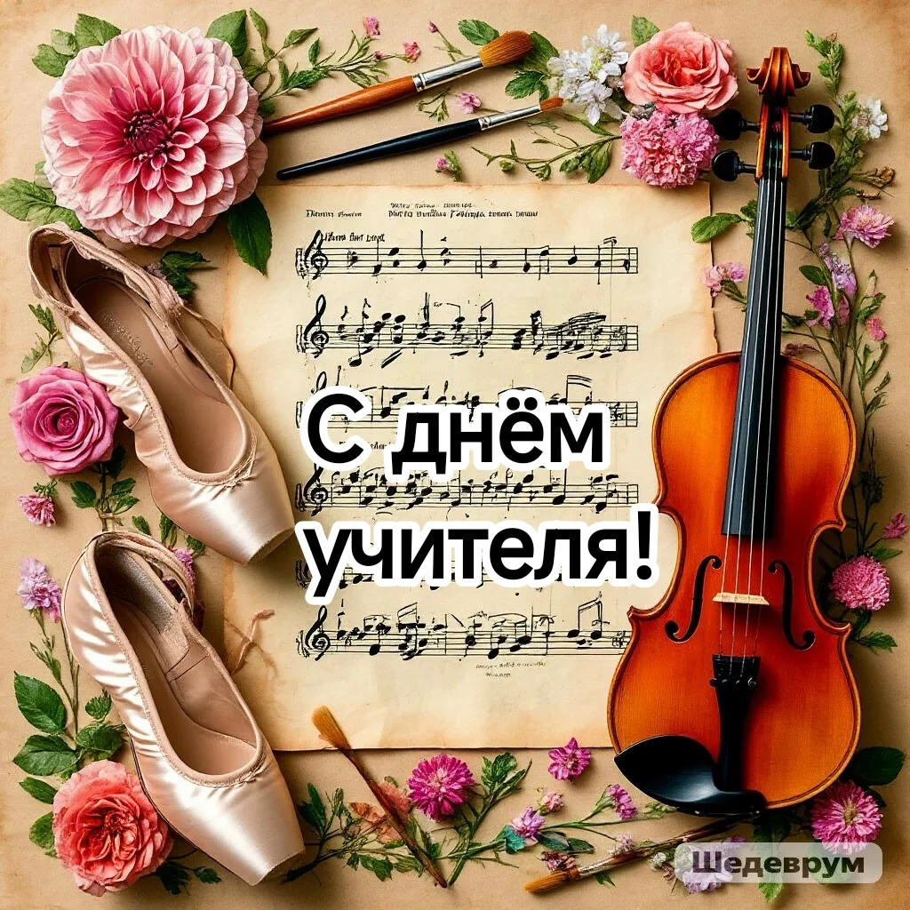 🎨 Дорогие наши Учителя! 🩰🎶