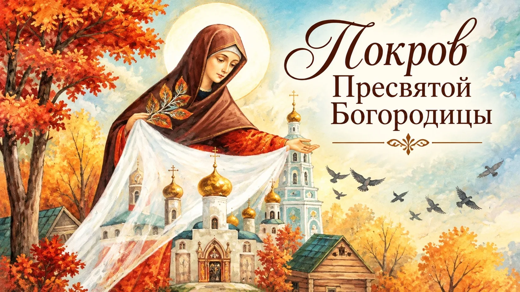 Сегодня отмечается Покров Пресвятой Богородицы, светлый и по-особенному тёплый праздник...