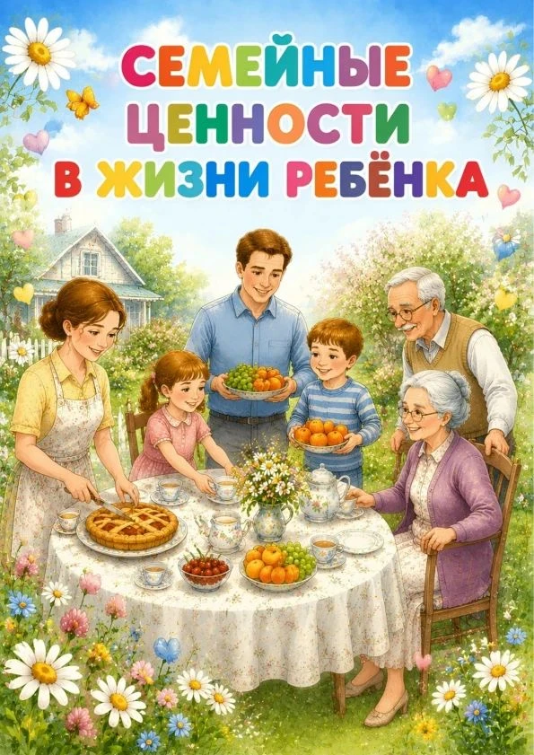 ✅Семейные ценности — это фундамент, на котором строится эмоциональный мир ребенка. 🧒🏻...