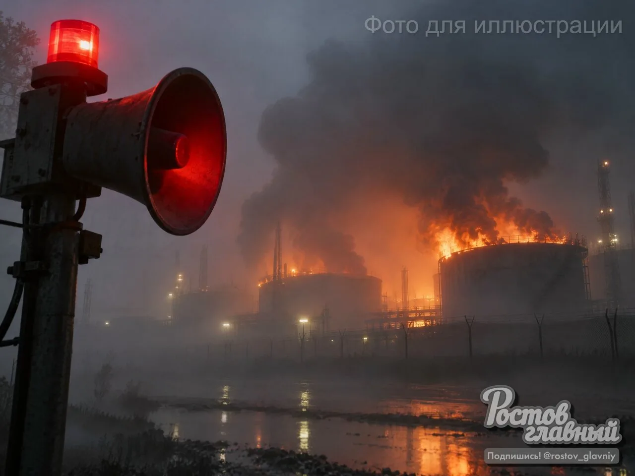 🚨 Угроза ракетной атаки — в Ростове включили сирену!