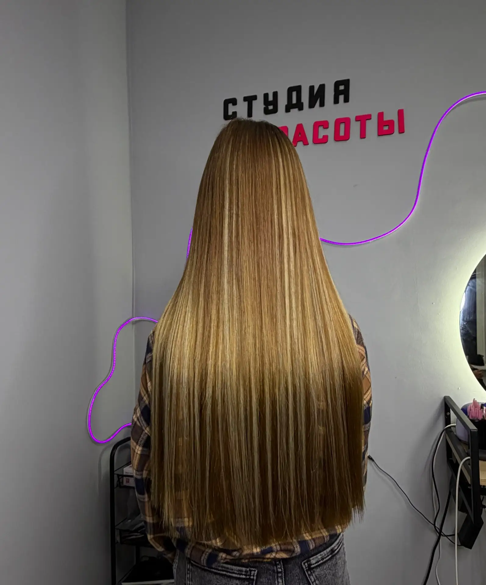 Наращивание волос 🌸