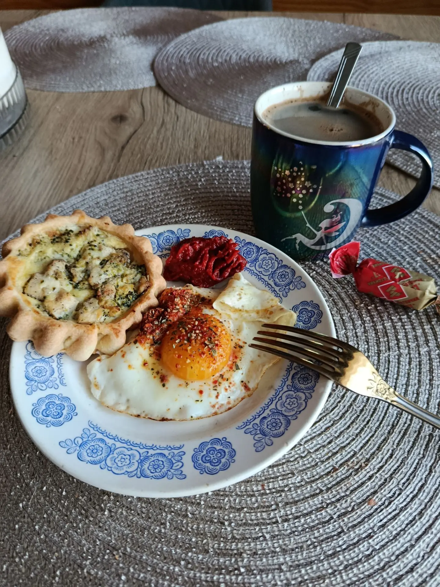 Мой завтрак на сегодня! 🍳