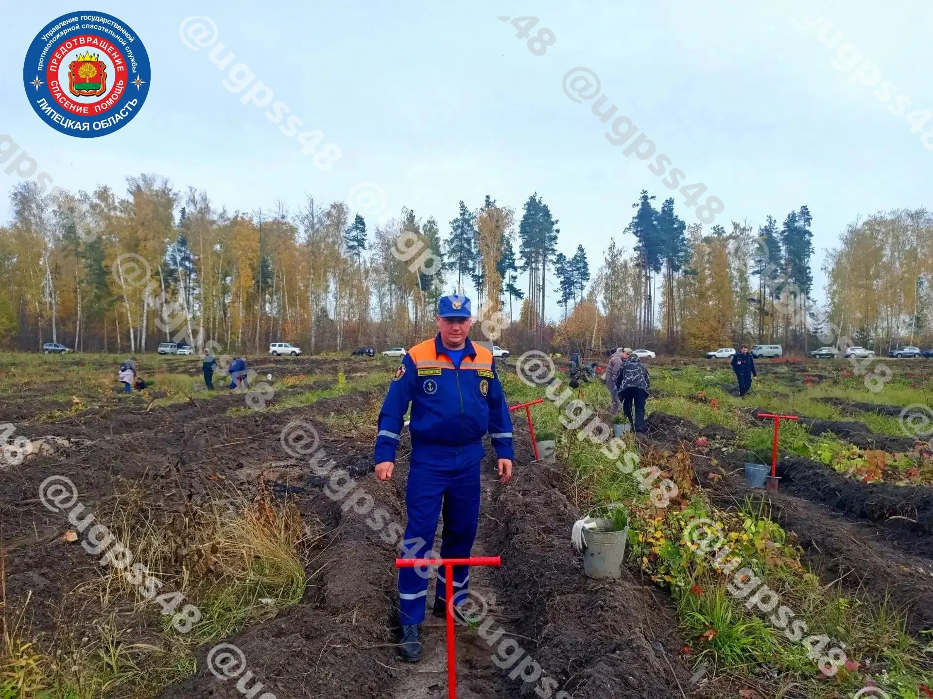Спасатели МПСС на ВО 2 ОКУ "Управление ГПСС Липецкой области"  приняли участие во Всеро...