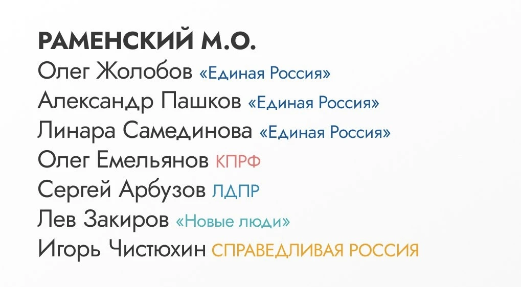 Мособлдума определила территориальные округа Московской области для работы депутатов