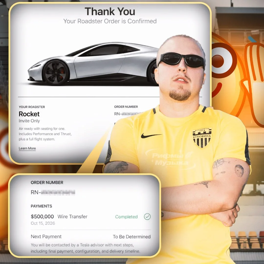 ❤️ T-Fest оформил предзаказ на летающую Tesla Roadster Rocket за $500 тыс (₽41,8 млн): ...