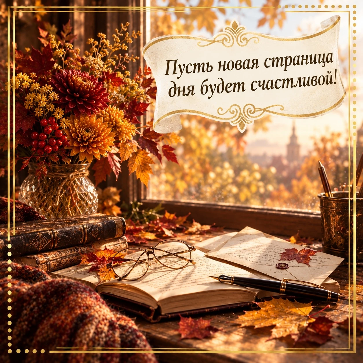 🌞 Пусть день будет щедрым на радостные события и приятные встречи! ✨